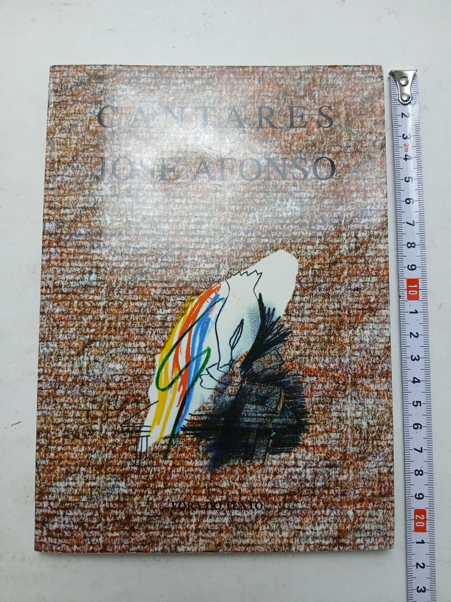 Livro - Cantares José Afonso - Zeca - 3º edição