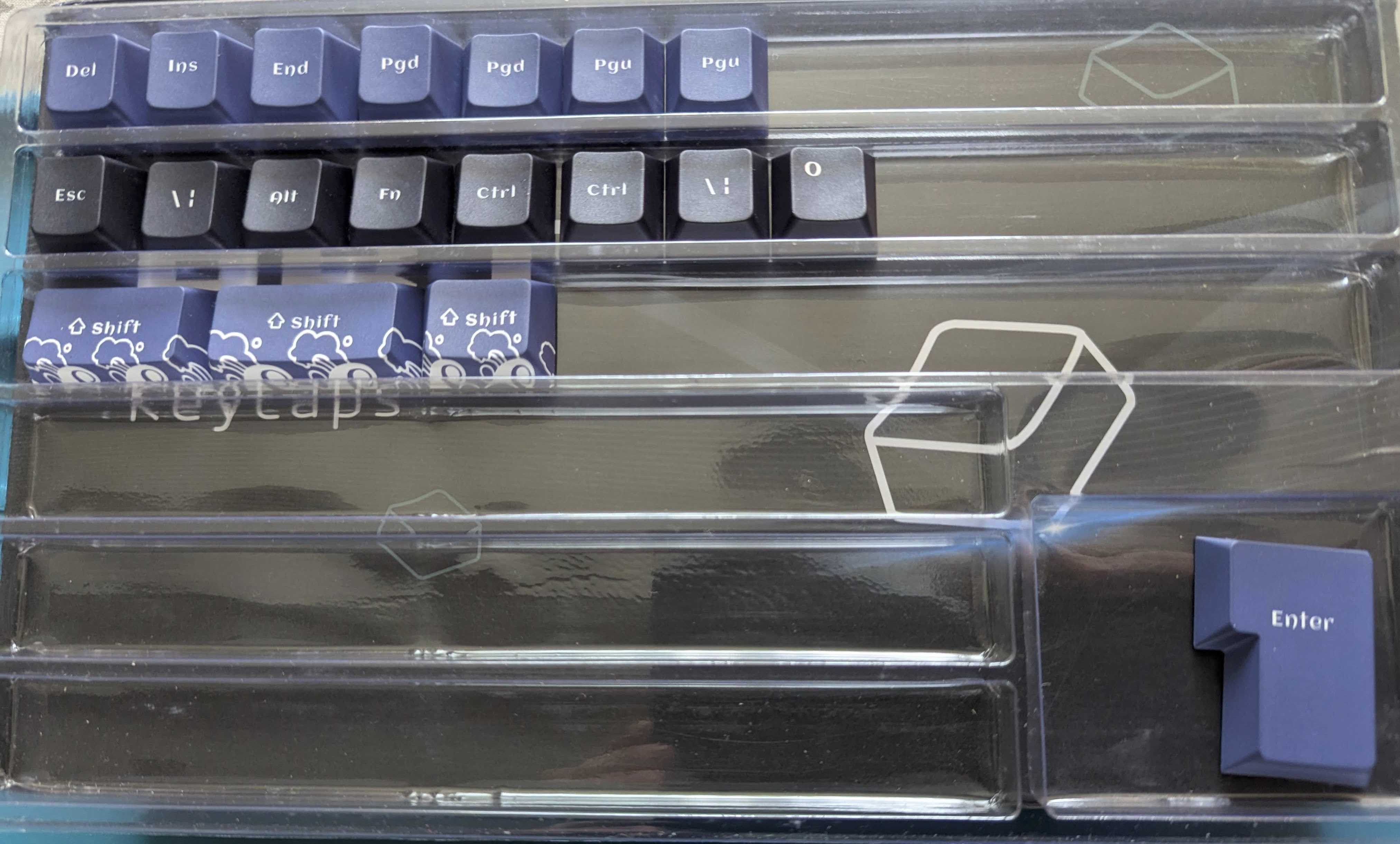 XVX Russian Cherry Double Shot PBT Keycaps (кейкапи для клавіатури)