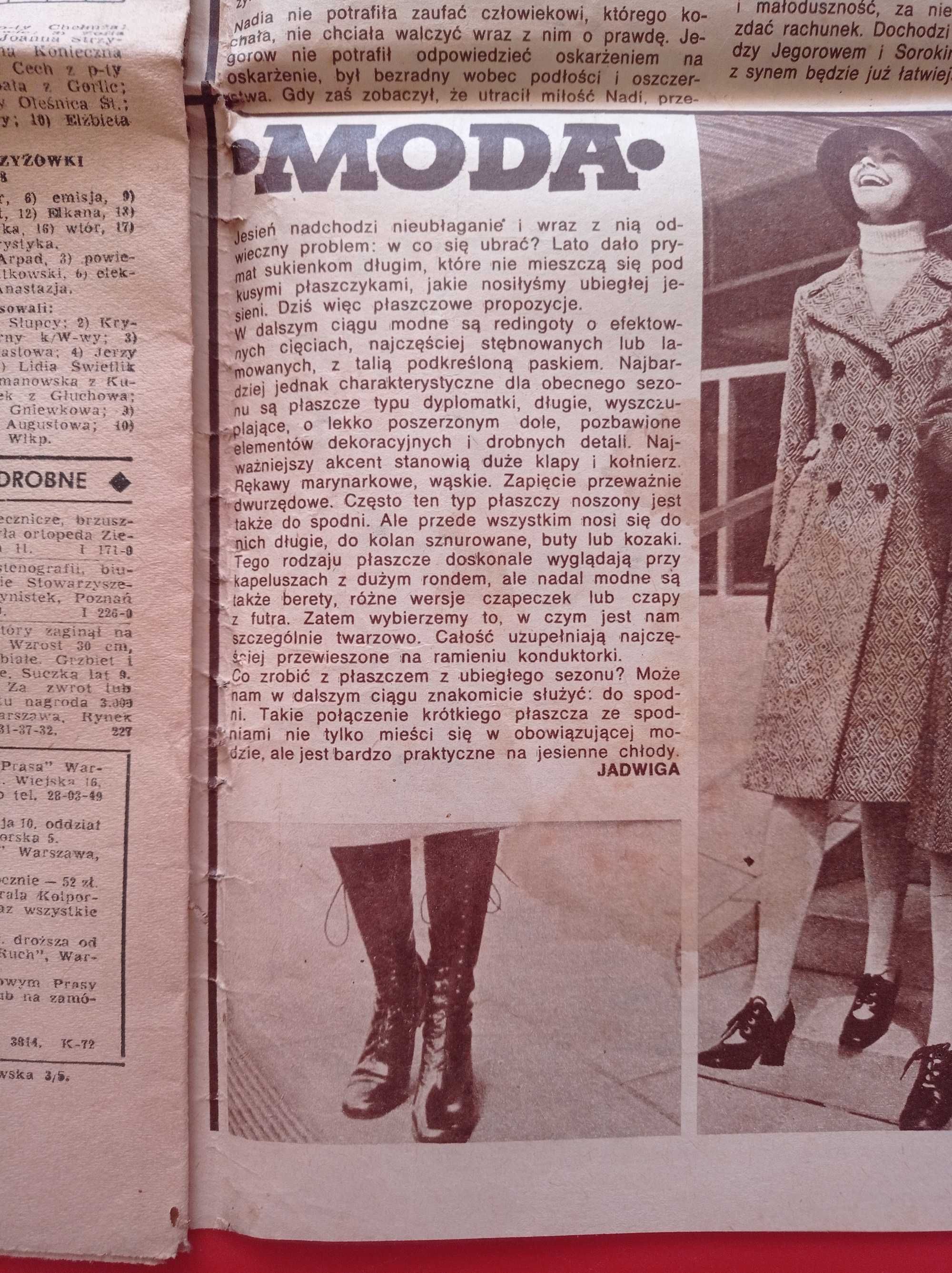 Przyjaciółka tygodnik, nr 36, 6 września 1970
