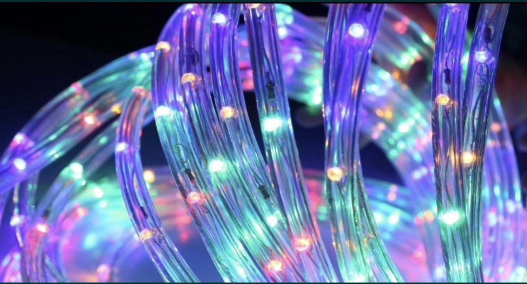 Гирлянда дюралайт шланг LED уличный 10м 20м 50м 8 режимов