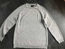 sweter męski S szary pull&bear