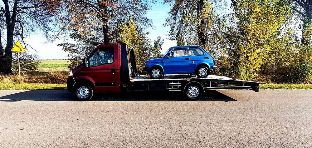 Autolaweta laweta holowanie najazd transport krajowy Profesjonalnie Fv