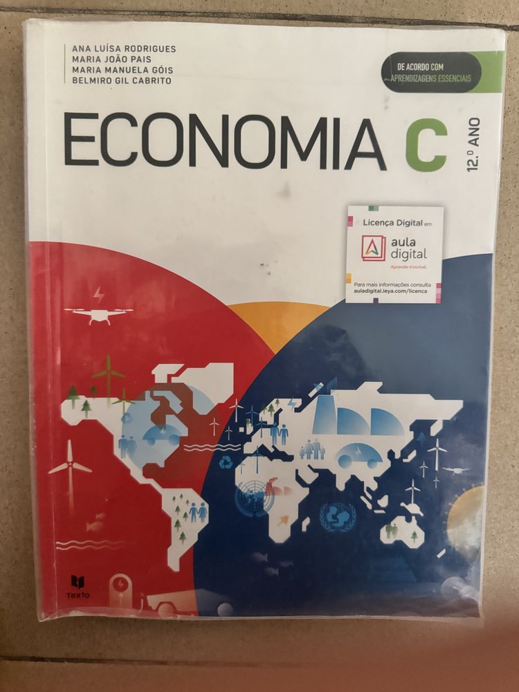 Manual e CA de economia C - 12 ano