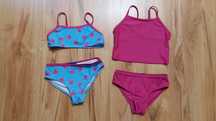 2 dwuczęściowe stroje kąpielowe Lupilu, bikini, rozmiar 86/92