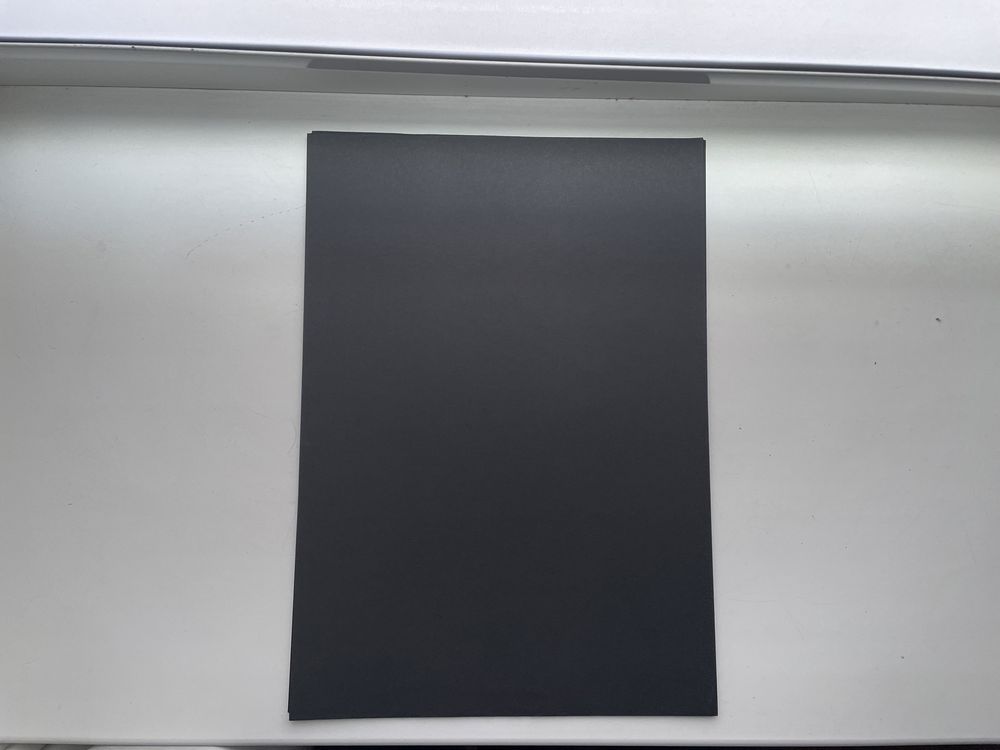 Черные листы для рисования А4 130м/м 6 листов