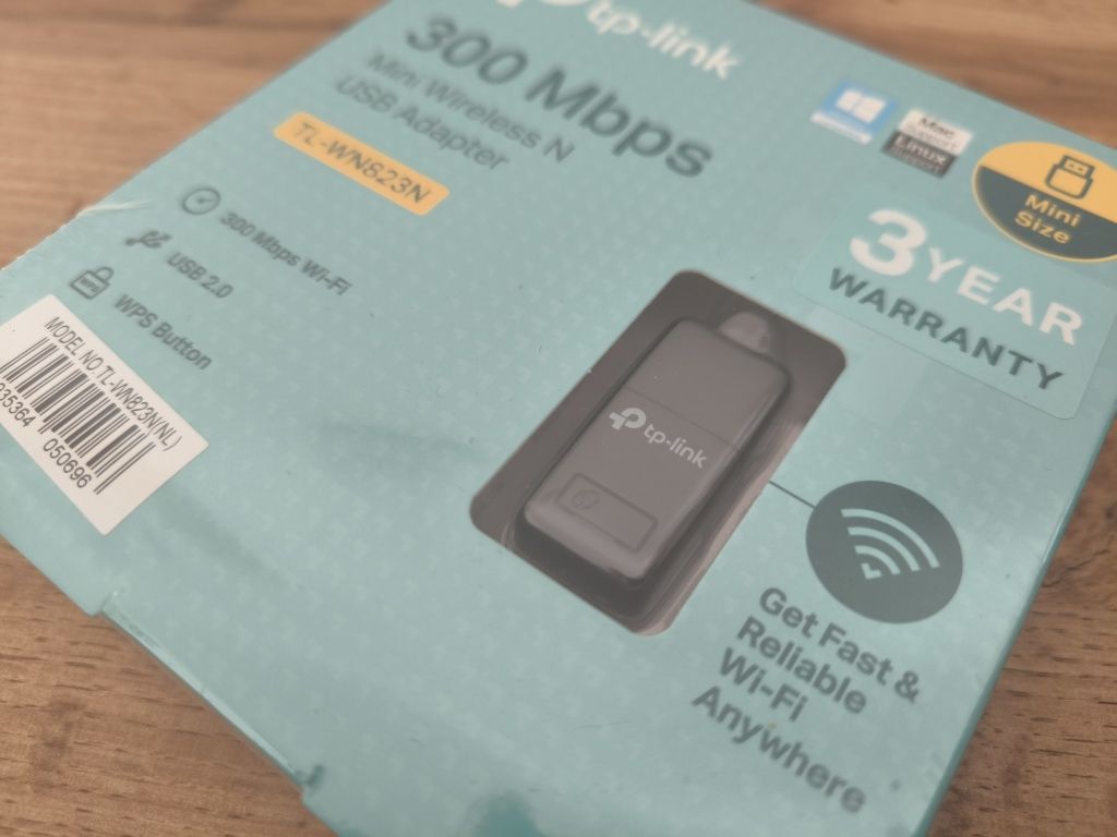 Dwie karty sieciowe TP-Link
