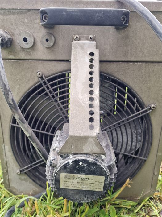 Termowentylatory 2 sztuki VEAB Robust c9 9kw do pracy w trudnych warun