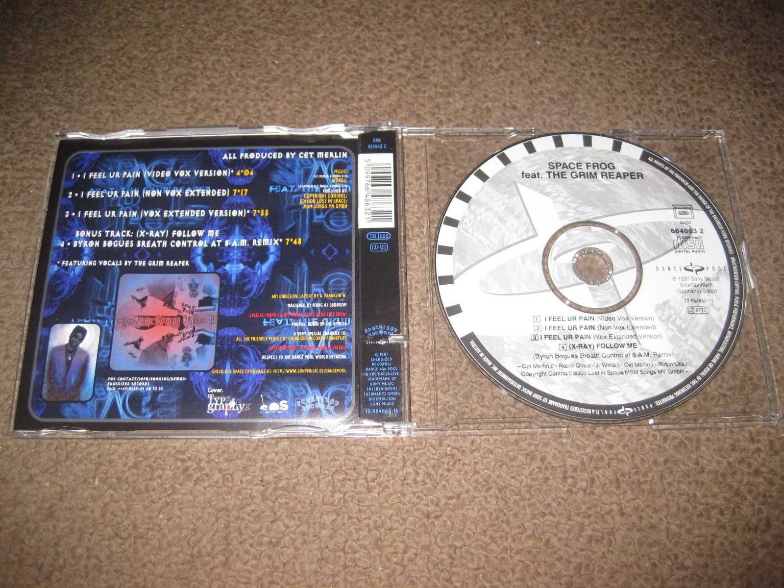 CD Single dos Space Frog "I Feel Ur Pain"