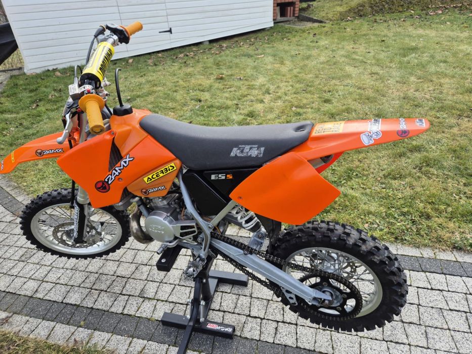 Sprzedam ktm sx65z 2004r Motorek Mało uzywany w super stanie