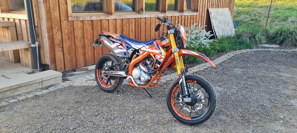 Supermoto Rieju MRT 125 PRO Limited edition Six Days Orange 2017r