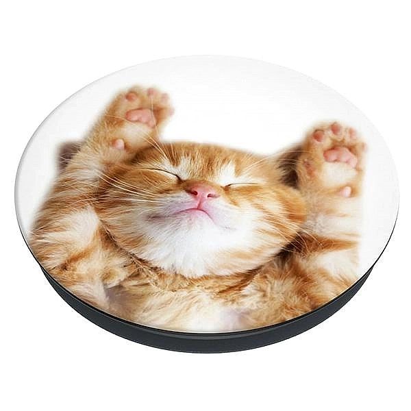 Uchwyt Popsockets 2 Snoozy Cat i podstawka do telefonu