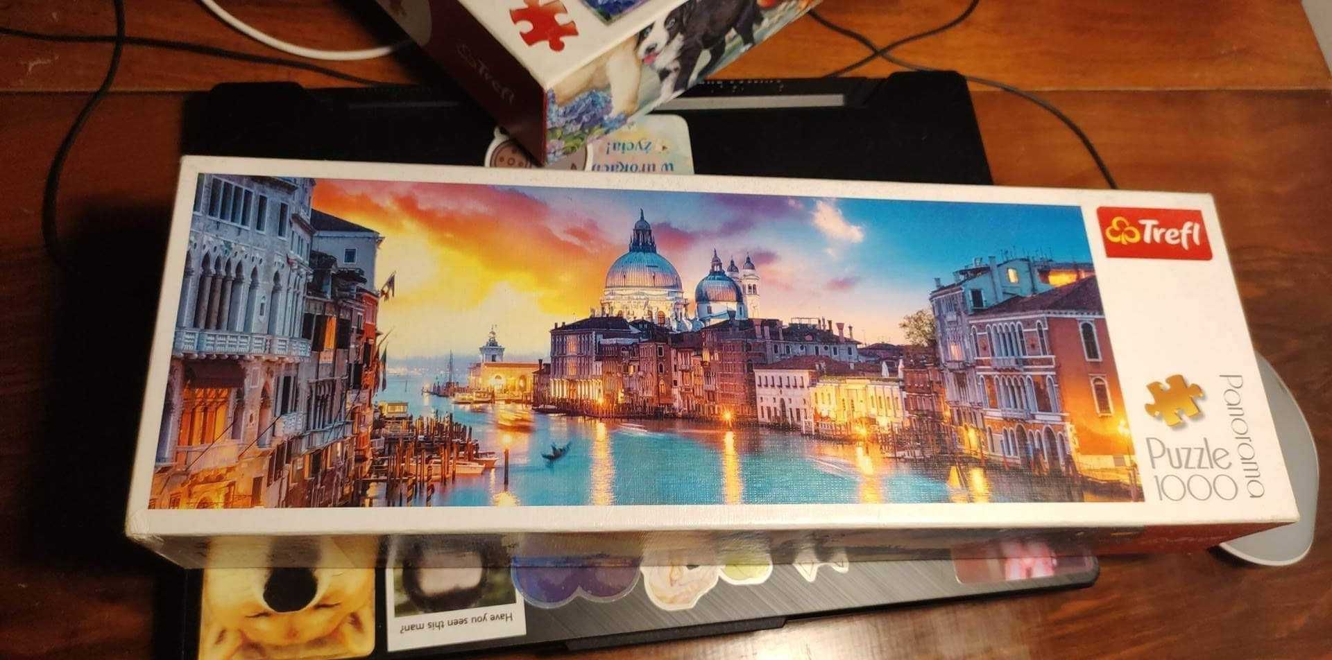 Puzzle używane panorama Wenecji