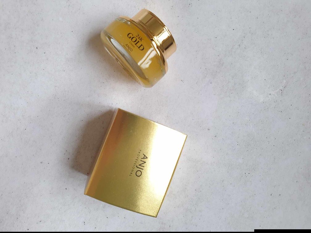 Anjo 24K Gold - Krem do twarzy z drobinkami złota