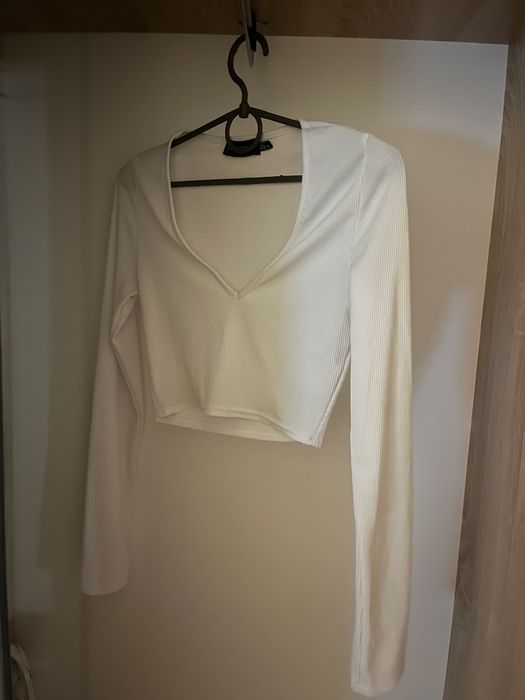 Лонг новий у білий рубчик с м