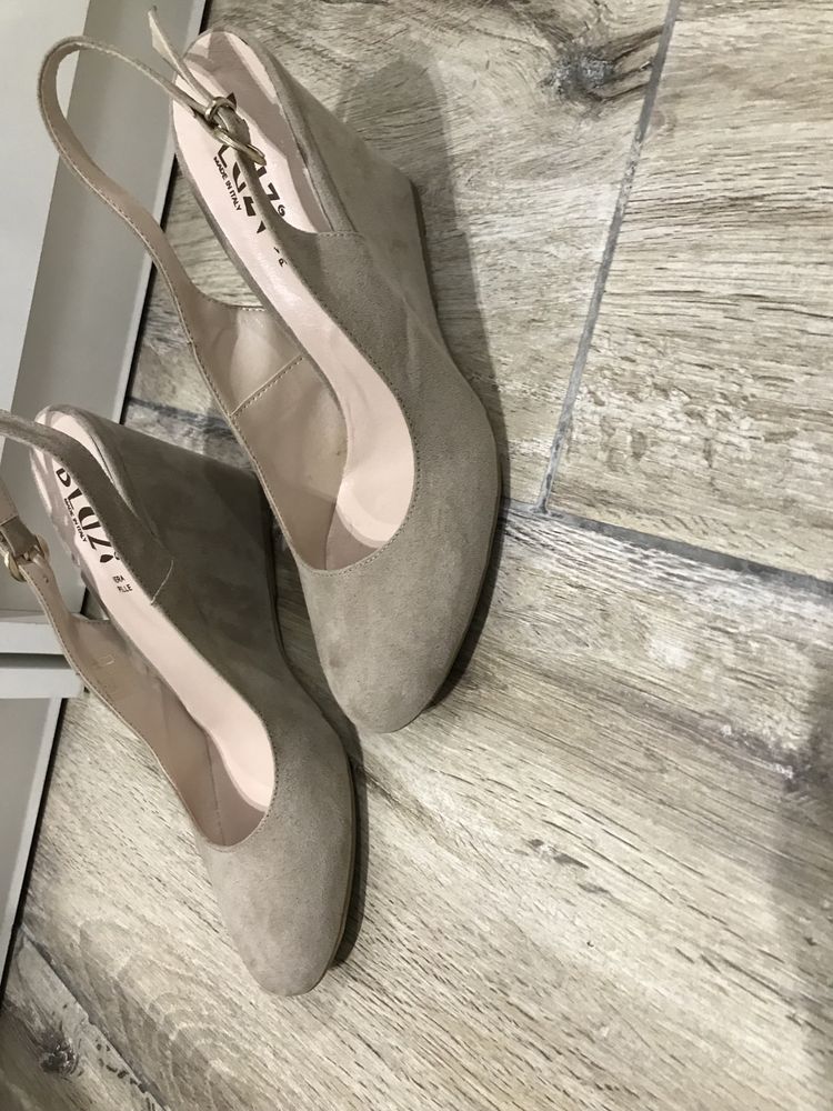 Buty skórzane roz 37-38