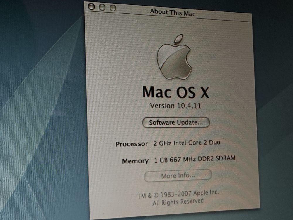 Macbook 2006 13 cali