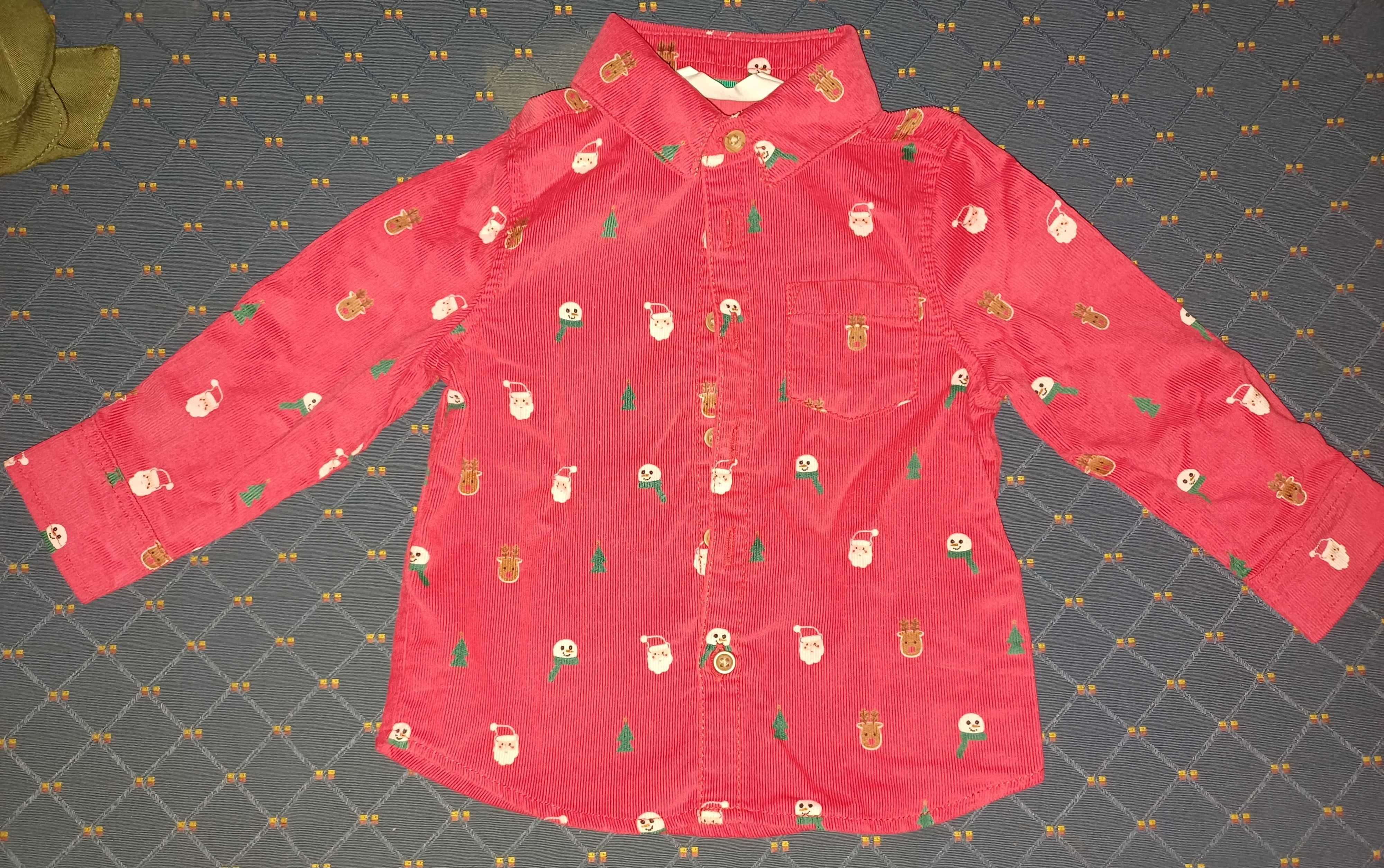 Camisa natalícia para bebé menino