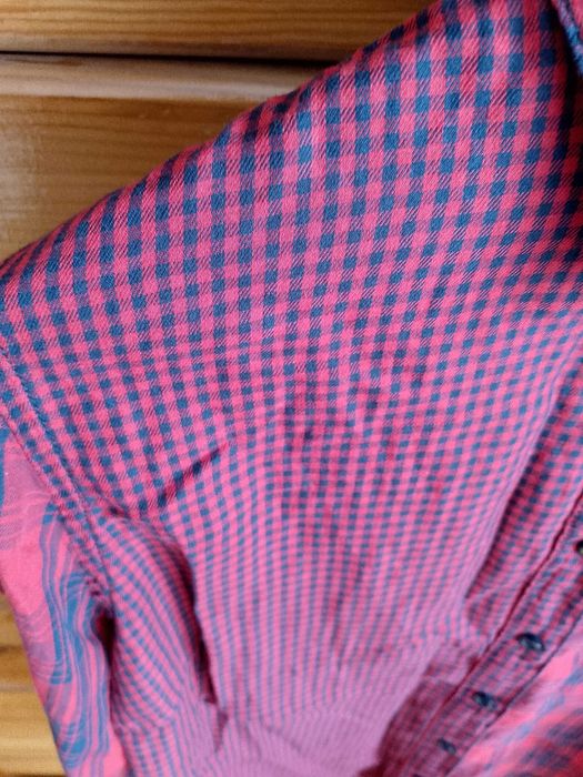 Koszula w kratę dwukolorowa