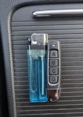 Comando de 4 botões