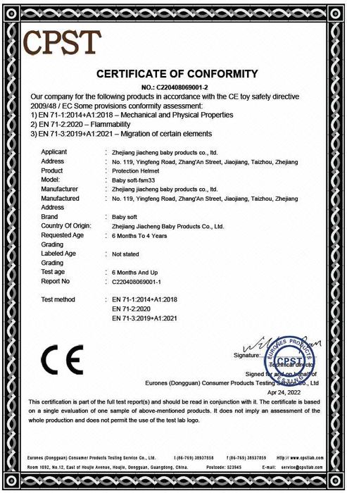 KASK DLA NIEMOWLĄT do nauki chodzenia raczkowania zabawy od 6 msc