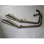 Triumph Thruxton 900 , linha de escape