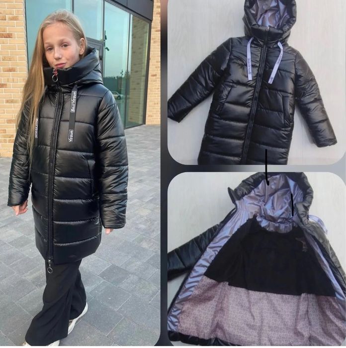 Зимова куртка для дівчинки/134,140,146,152,158
