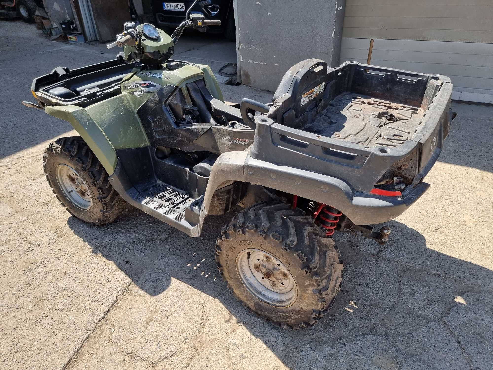 Quad polaris sportsman xp 500 okazja 4x4 can am grizzly