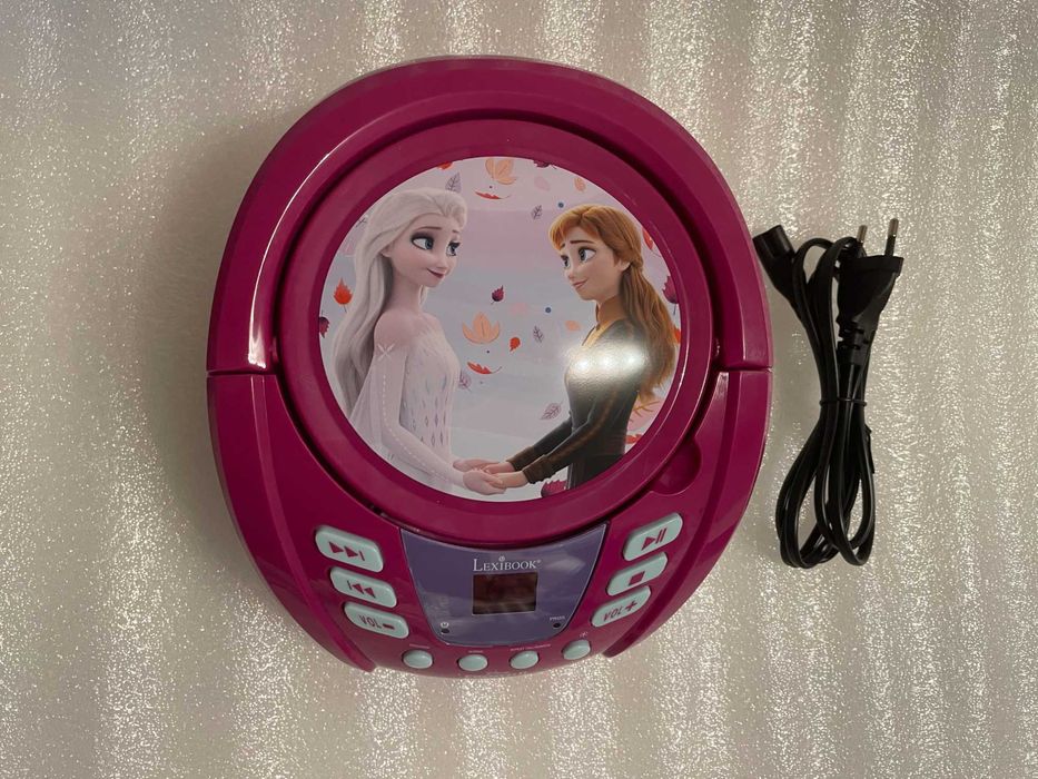 Frozen Kraina Lodu boombox Bluetooth/CD LED Lexibook RCD109FZ
