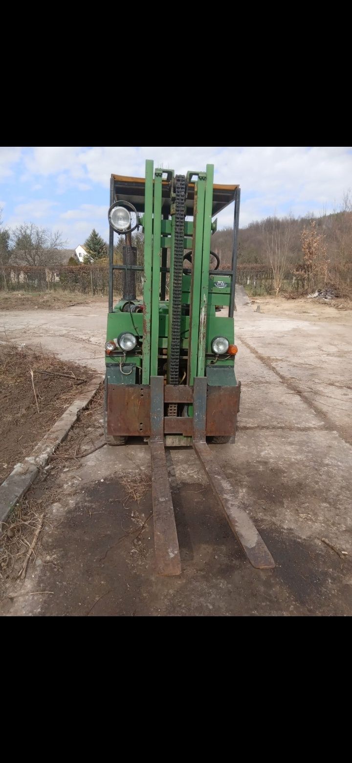 Wózek widłowy udźwig 2t sprawny