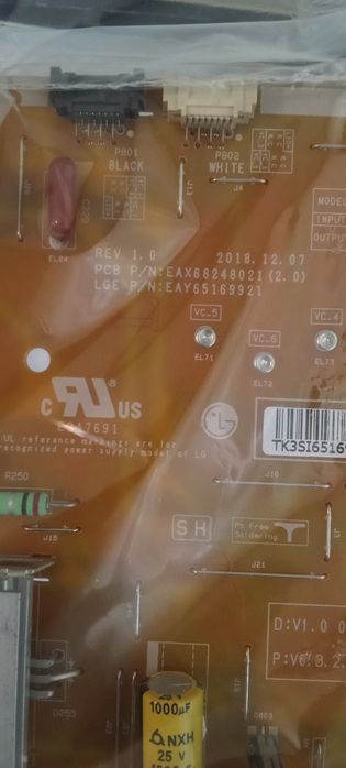 Fonte de alimentação Model : LGP65-19VL6