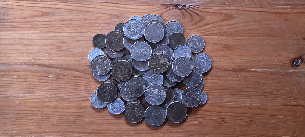 Monety Zestaw 69 Sztuk, PRL