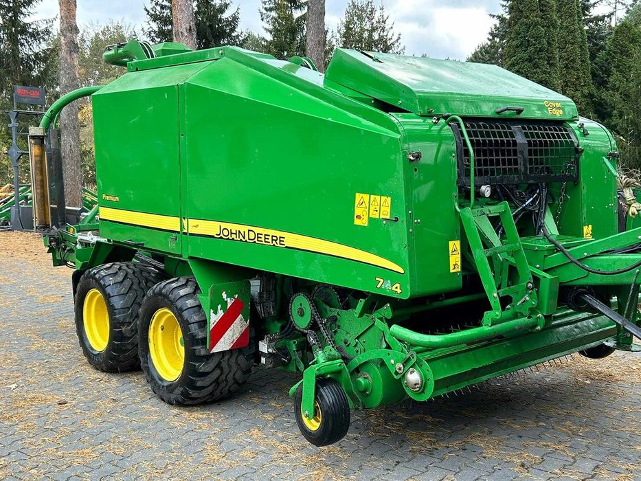 Sprzedam prasoowijarkę john deere 744H McHale Fusion Kuhn Krone Vicon