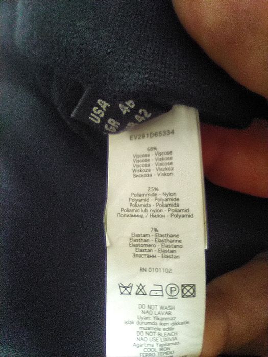 Vestido preto S outono