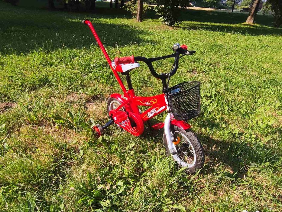 Rower dziecięcy ROCK KIDS SPARK 12" czerwony