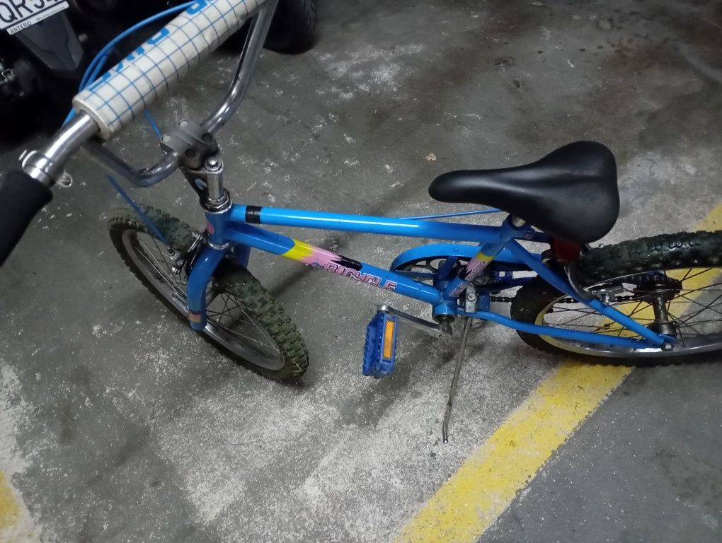 Bicicleta vintage bmx criança
