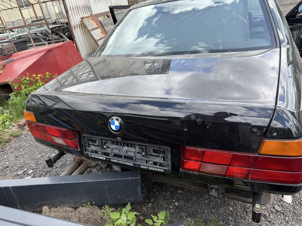 Klapa tylna idealna bez rdzy bmw e32 schwarz