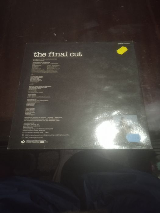 EP vinil link floyd the final cut