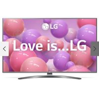 Новий телевізор 43'' LG 43NANO766 Smart TV 2023 Magik пульт Nano Cell