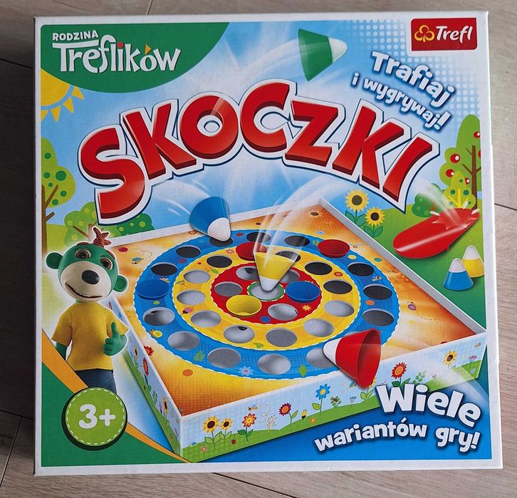 Skoczki Gra Trefl 3+