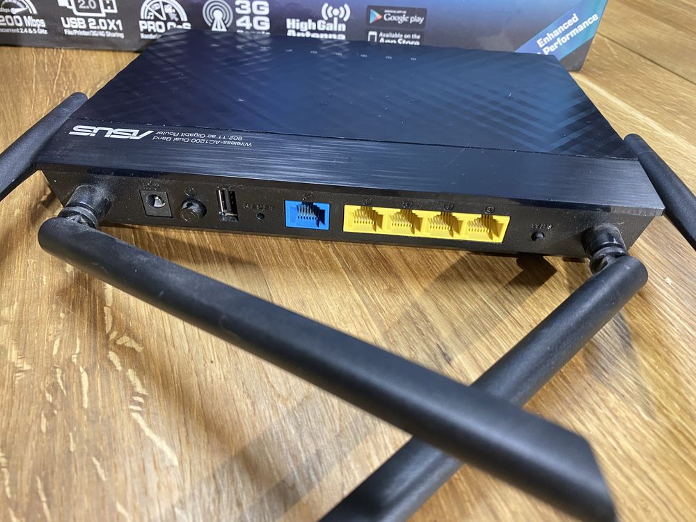 Router ASUS RT-AC1200G+ dual band gigabit lan