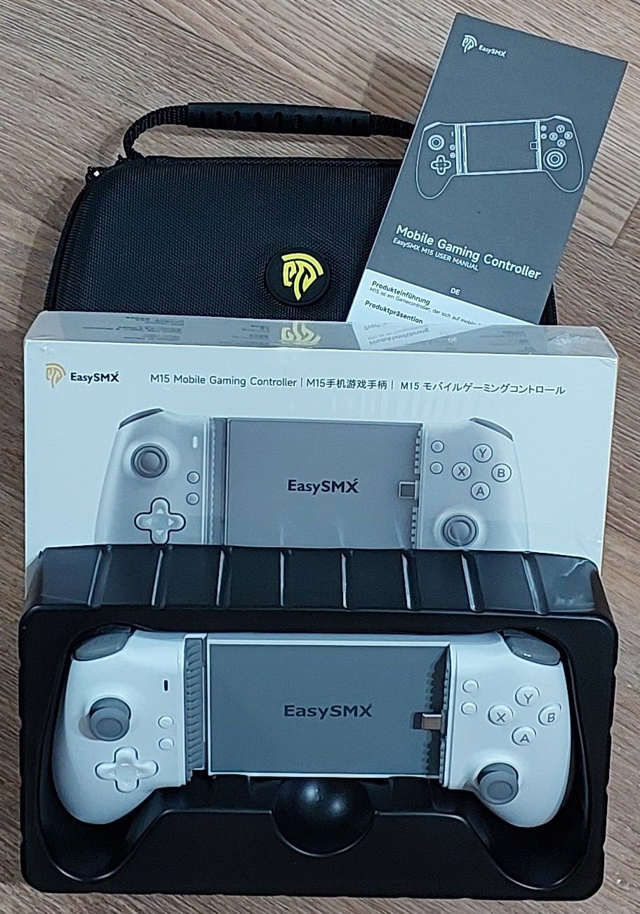 (НОВЫЙ) Мобильный игровой контроллер джойстик геймпад ЕаsySMX M15 кей