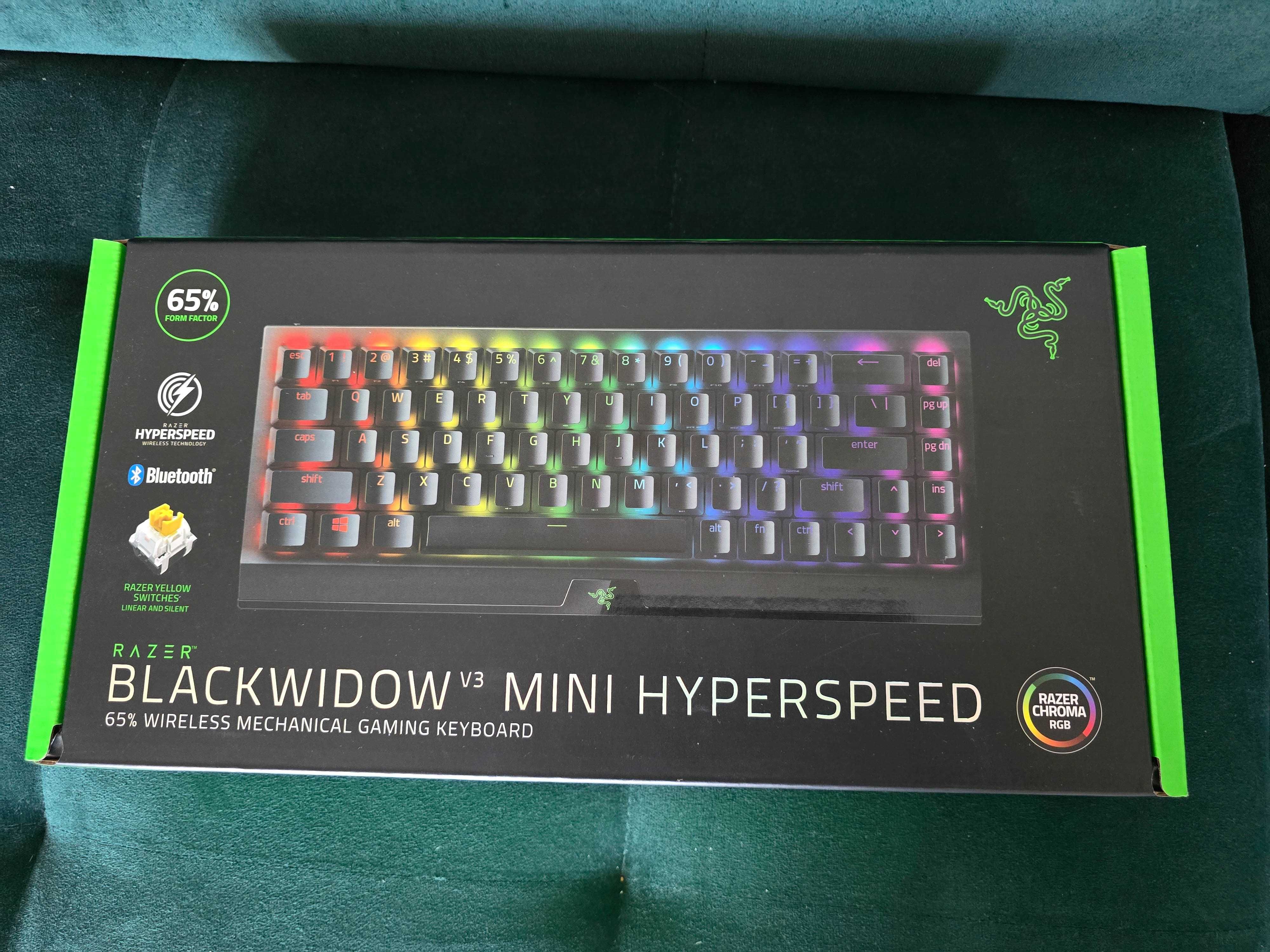 Razer Blackwidow v3 Mini Hyperspeed Yellow Switches GW
