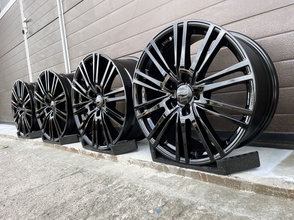 4x felgi aluminiowe Czarne 5x112 r18 et35 8J Alufelgi 18” |Germany