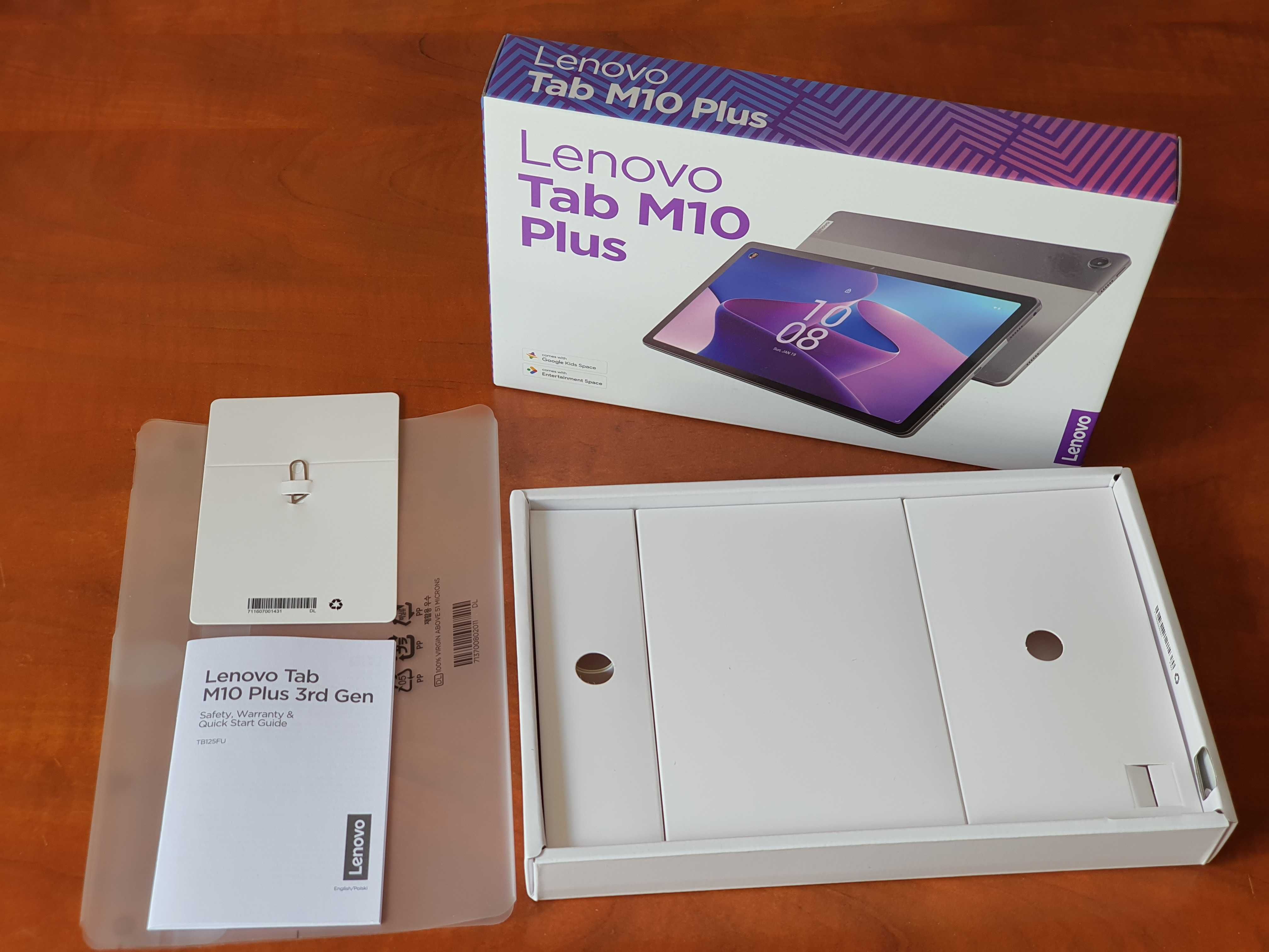 Lenovo Tab M10 Plus - tylko pudełko / tylko opakowanie