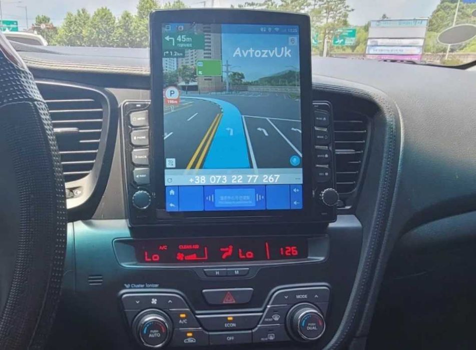 Магнитола OPTIMA K5 Kia OPIRUS Оптима GPS USA 2 дин CarPlay Android 14