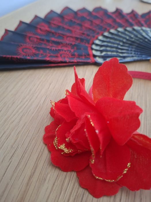 Przebranie strój Hiszpanki tancerki Flamenco 8lat