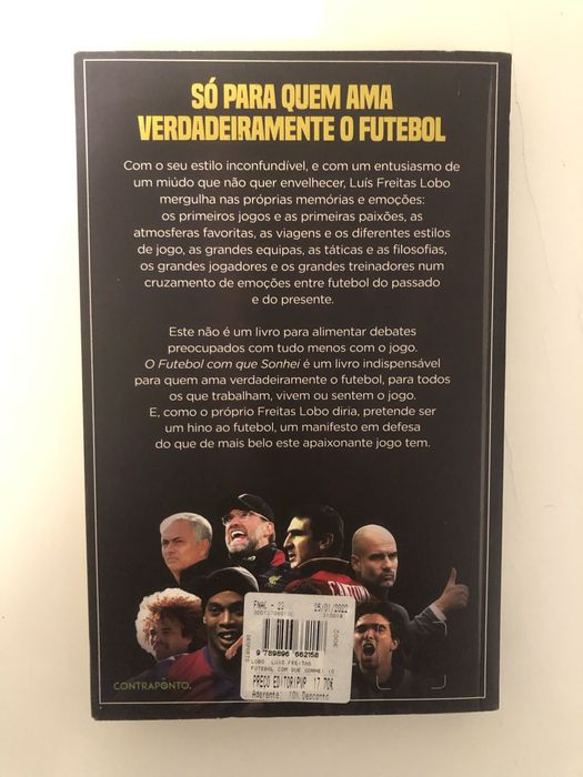 “O Futebol com que Sonhei” – Luís Freitas Lobo