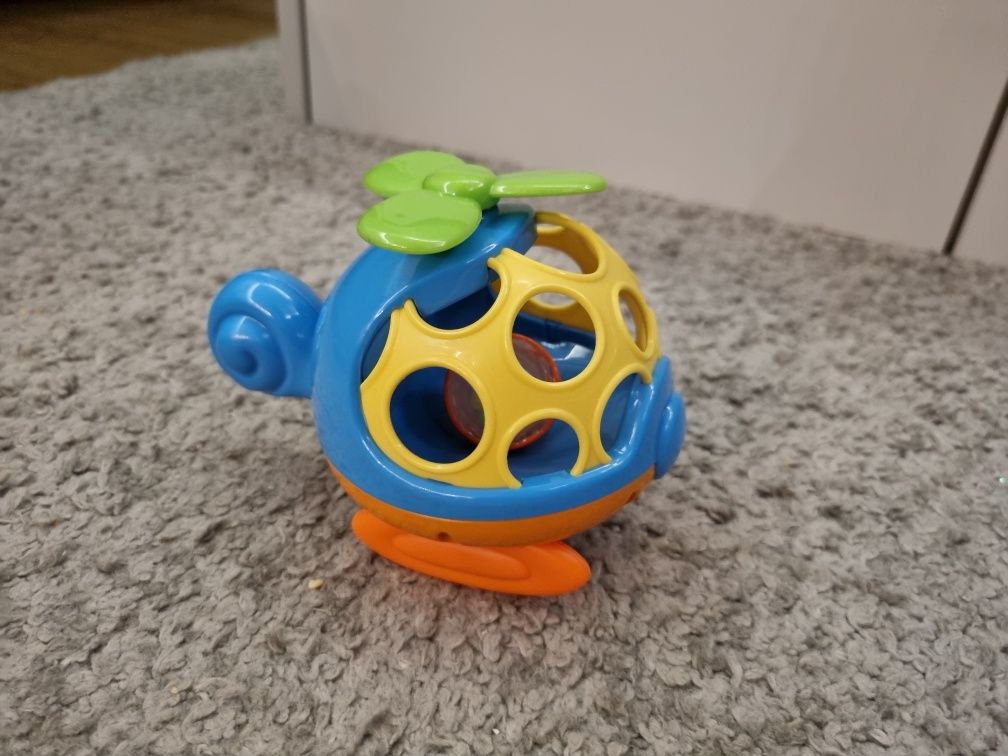 Autko słonik helikopter zabawki niemowlęce grzechotki