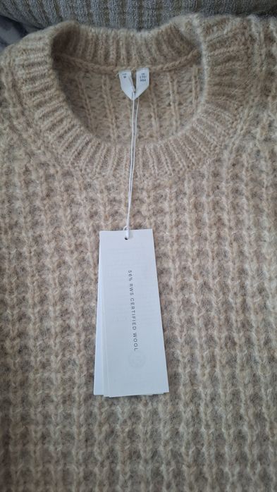 Свитер из шерсти и альпаки Arket м,л