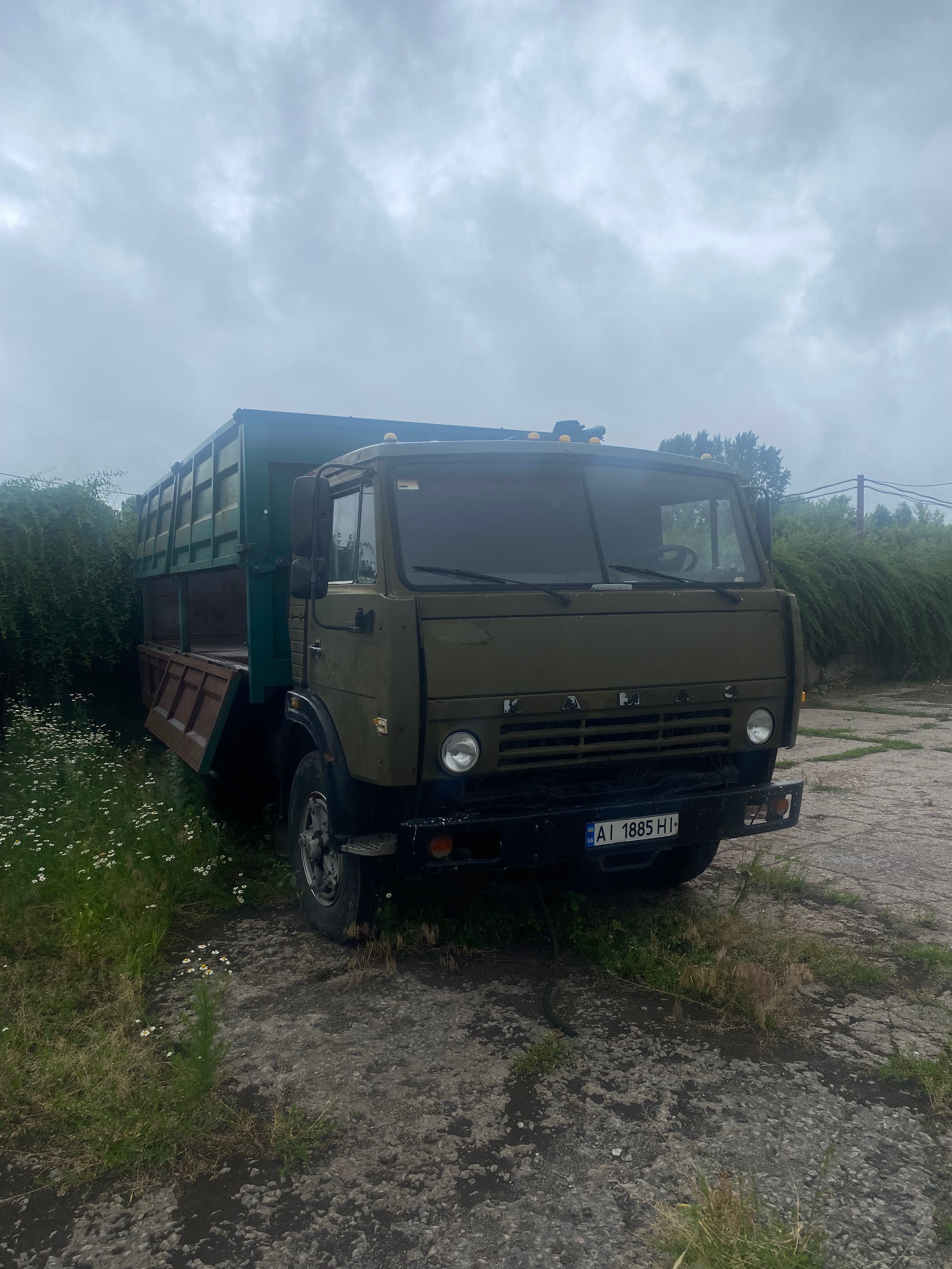 Камаз колгознік самоскид